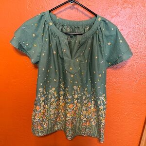 St John’s Bay lightweight cotton top M New with tags!